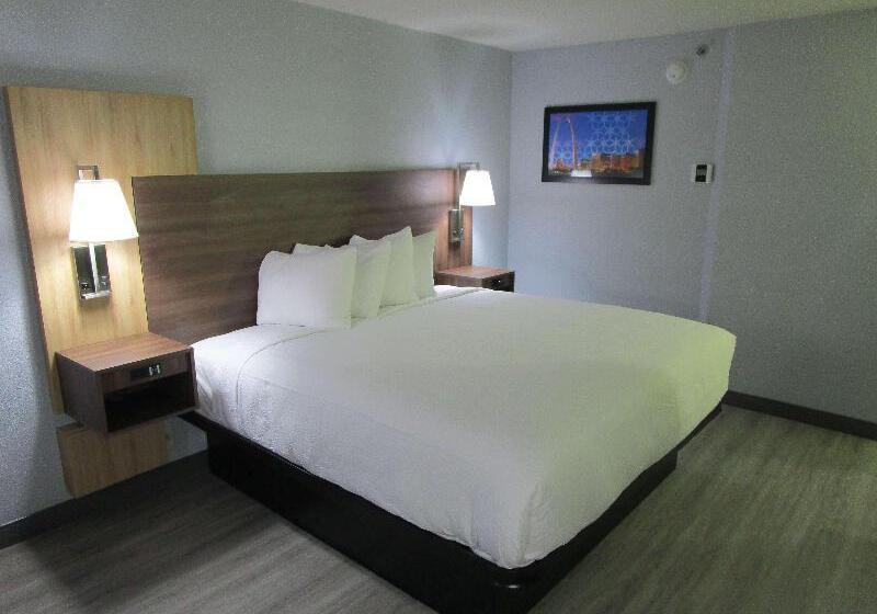 غرفة قياسية سرير كينج, Best Western Plus St. Louis Westwestport