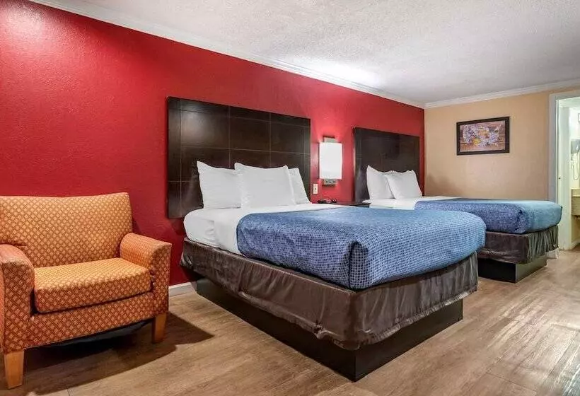 ２ダブルベッドのスタンダードルーム, Econo Lodge