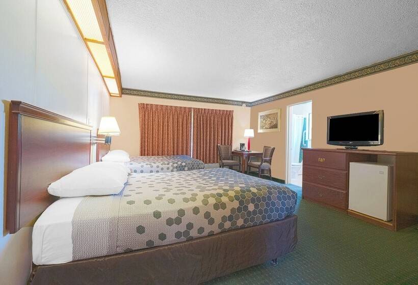 Номер Стандарт 2 Двуспальные Кровати, Broadway Inn Portland Downtown