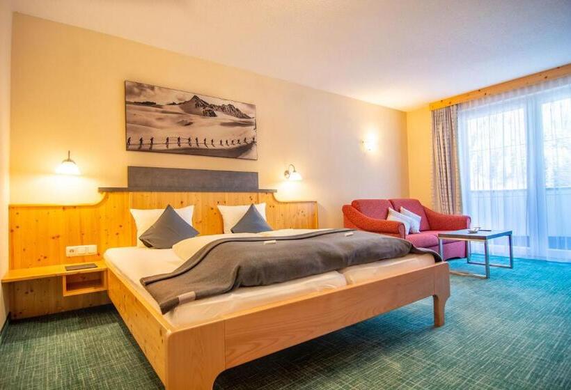 Comfort room with balcony, Garni Alpenhof