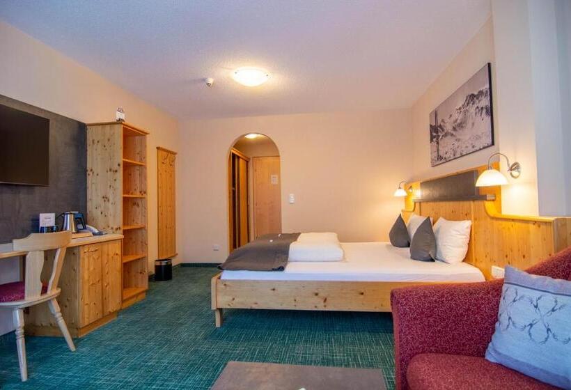 Comfort room with balcony, Garni Alpenhof