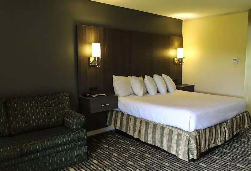 キングサイズベッドのスタンダードルーム, Fairbanks Inn