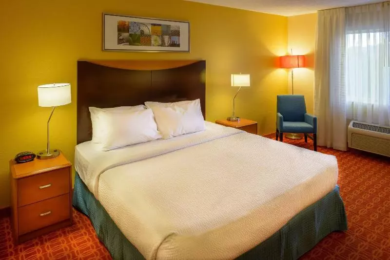 キングサイズベッドのスタンダードルーム, Fairfield Inn Saint Louis Collinsville