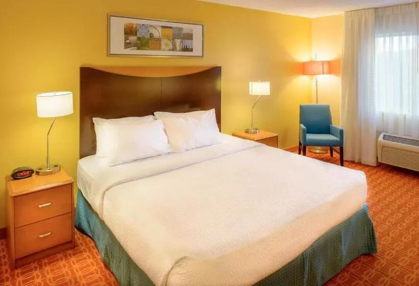 身障者適用キングサイズベッドルーム, Fairfield Inn Saint Louis Collinsville