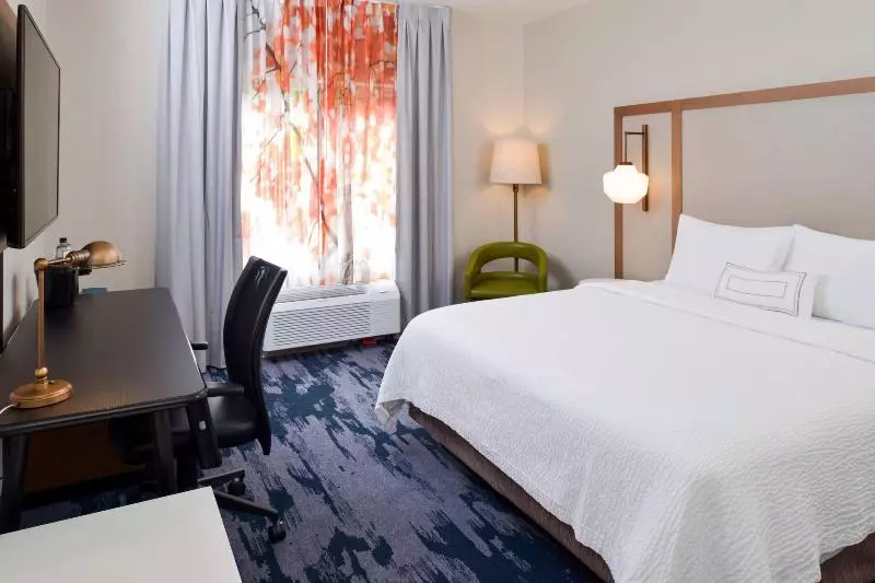 キングサイズベッドのスタンダードルーム, Fairfield Inn Arlington Near Six Flags