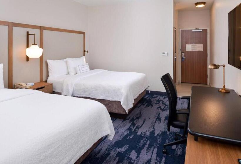 غرفه قياسيه سريرين مزدوجين, Fairfield Inn Arlington Near Six Flags