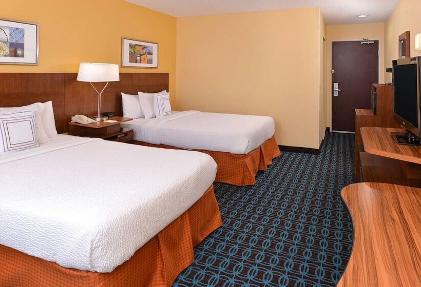 Номер Стандарт 2 Двуспальные Кровати, Fairfield Inn Jacksonville Orange Park