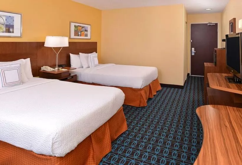 ２ダブルベッドのスタンダードルーム, Fairfield Inn Jacksonville Orange Park