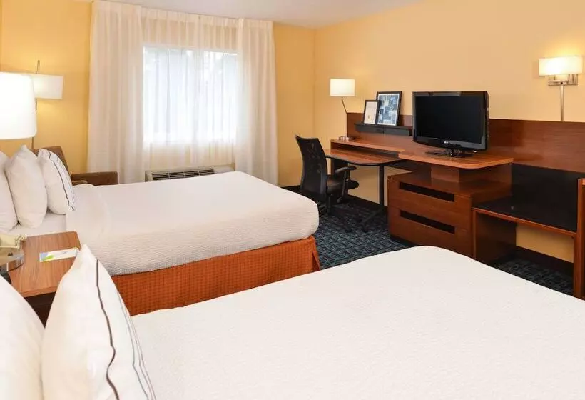 ２ダブルベッドのスタンダードルーム, Fairfield Inn Jacksonville Orange Park