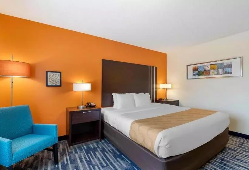 身障者適用キングサイズベッドルーム, Quality Inn & Suites Keokuk North