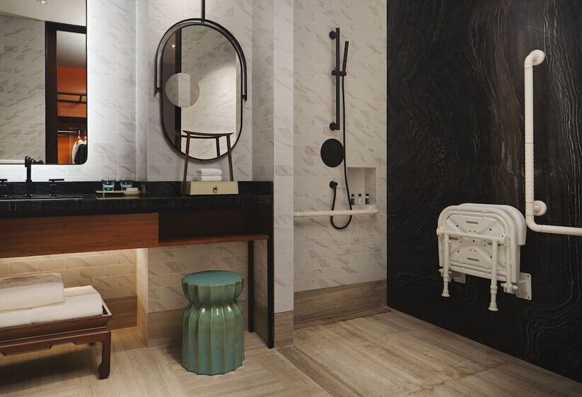 标准间带双人床, Canopy By Hilton Hangzhou Jinsha Lake