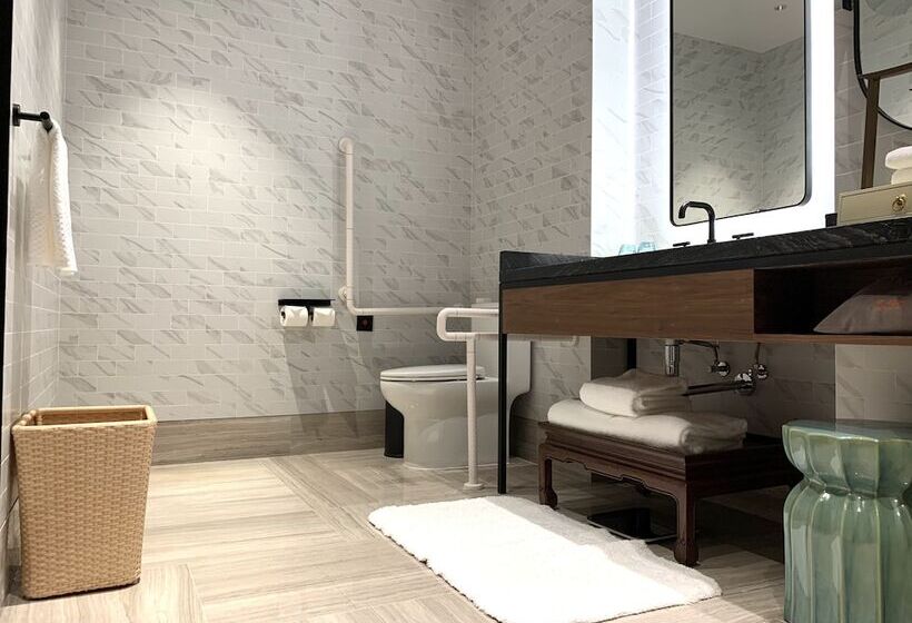 标准间带双人床, Canopy By Hilton Hangzhou Jinsha Lake