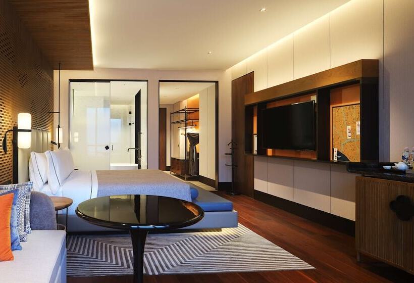 Quarto Estandar Cama Casal, Canopy By Hilton Hangzhou Jinsha Lake