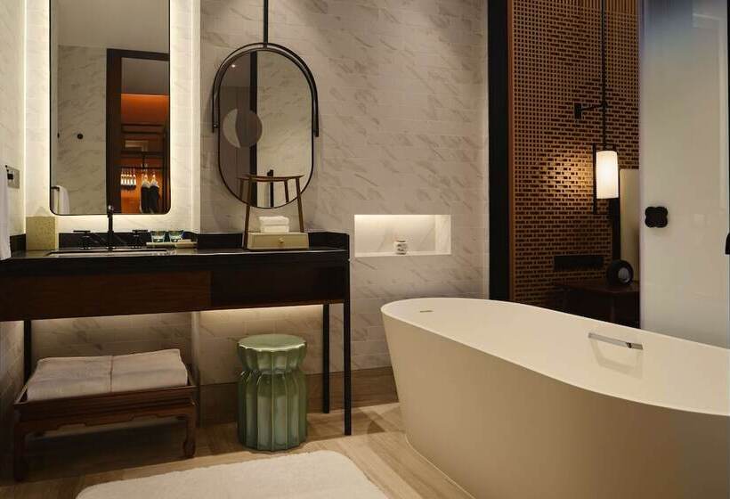 Quarto Estandar Cama Casal, Canopy By Hilton Hangzhou Jinsha Lake