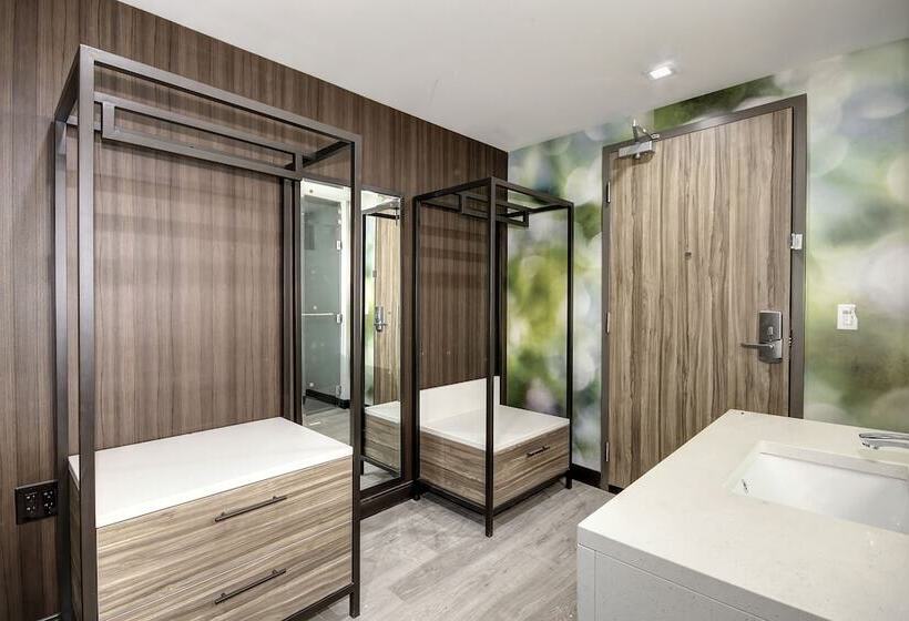 غرفة قياسية سرير كينج لذوى الإحتياجات الخاصة, Wyndham Garden Sacramento Airport Natomas