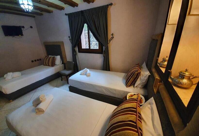اتاق استاندارد سه نفره, Dar Assarou   Toubkal National Park Lodge
