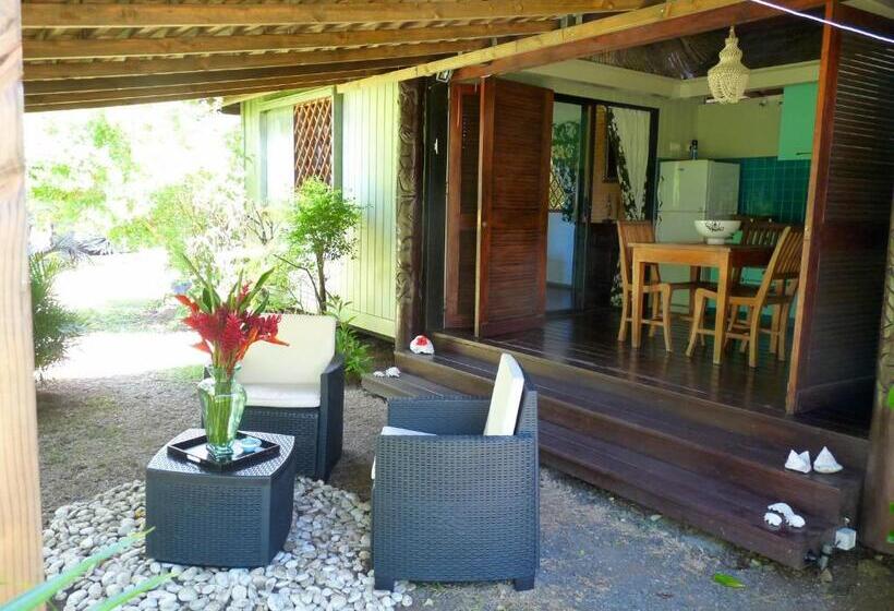 سوئیت جونیور با چشمانداز باغ, Poerani Moorea