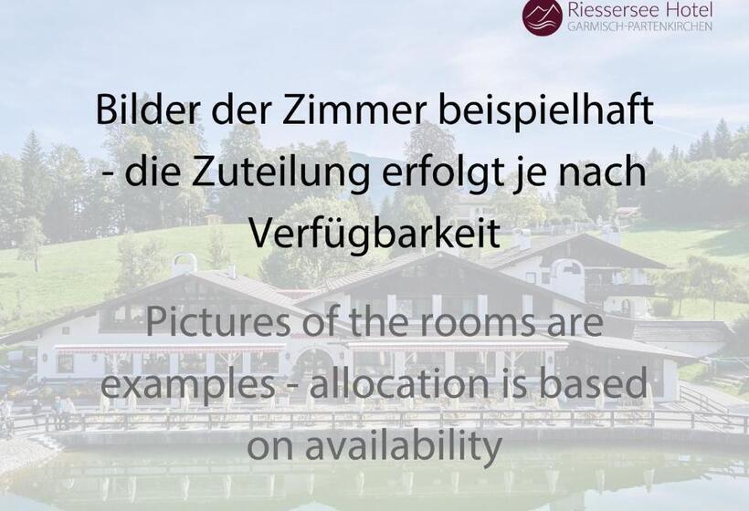 Suite with lake view, Seehaus Riessersee