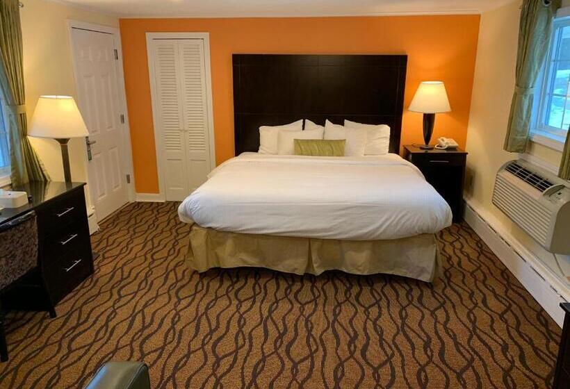 キングサイズベッドのスタンダードルーム, Four Winds Country Motel