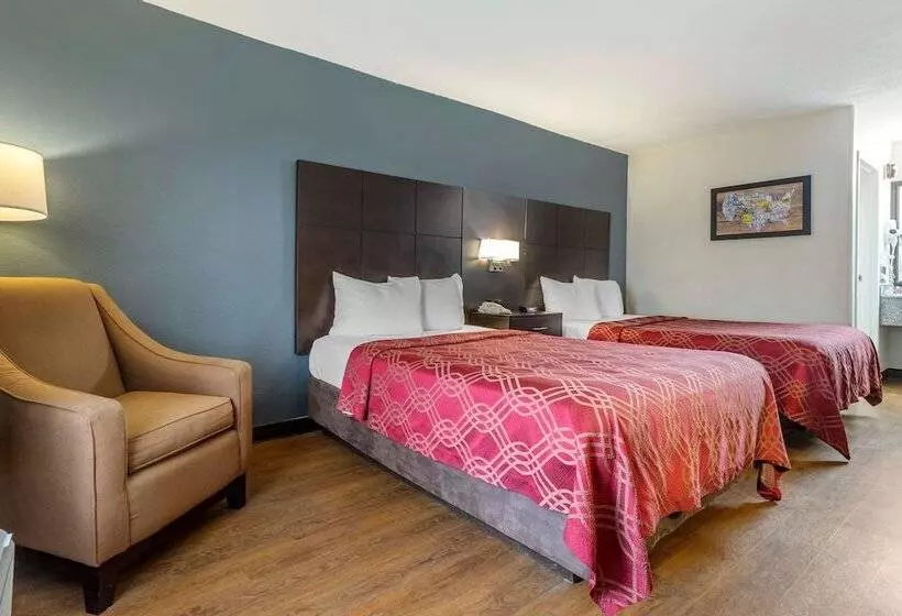 ２ダブルベッドのスタンダードルーム, Econo Lodge North
