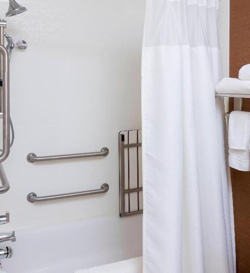 اتاق استاندارد با تخت بزرگ, Fairfield Inn & Suites By Marriott Galesburg