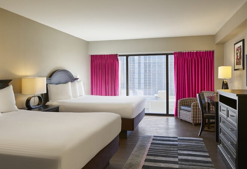 ２ダブルベッドのスタンダードルーム, Flamingo Las Vegas Hotel & Casino