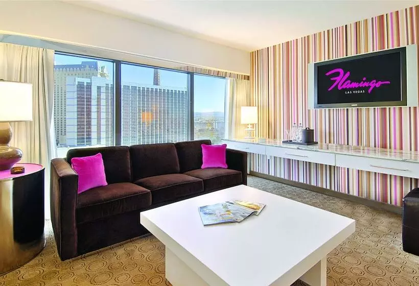 キングサイズベッドのスイートルーム, Flamingo Las Vegas Hotel & Casino