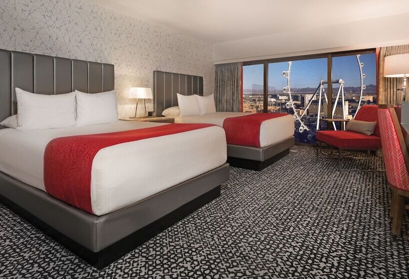 ２ダブルベッドのスタンダードルーム, Flamingo Las Vegas Hotel & Casino