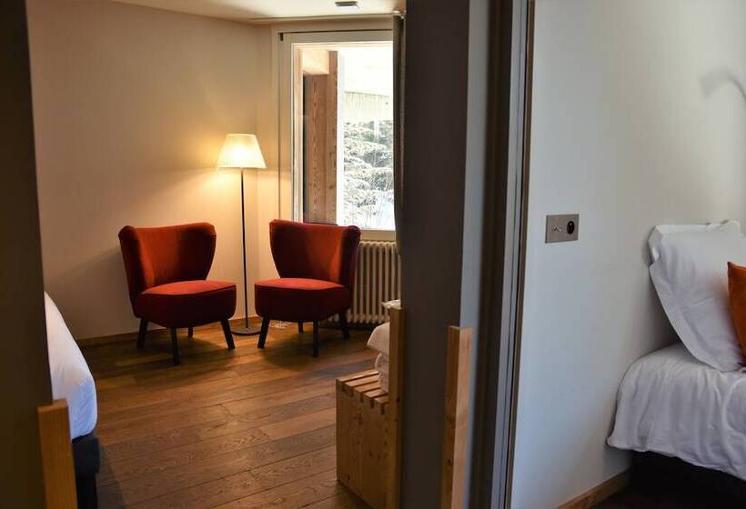 Трехместный Номер Deluxe, Hôtel Lapiaz & Spa   Flaine