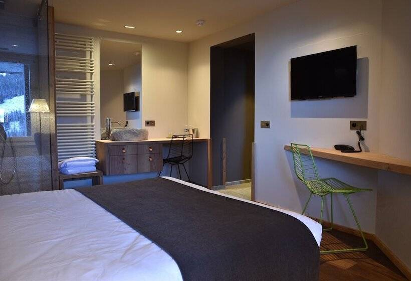 غرفة ديلوكس ثلاثية, Hôtel Lapiaz & Spa   Flaine