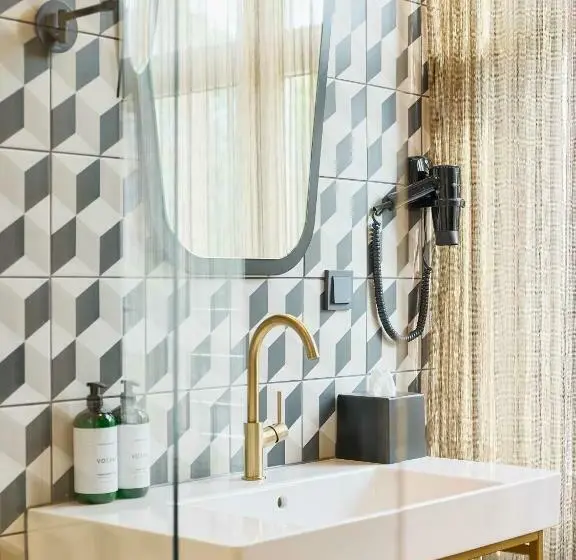 キングサイドベッドのスタンダードワンルーム, Postboutique Hotel Wuppertal