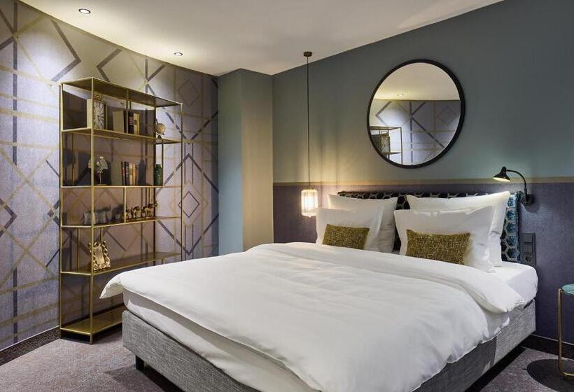스탠다드 스튜디오 킹침대, Postboutique Hotel Wuppertal