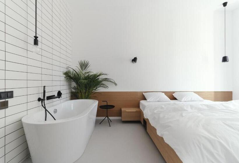 Deluxe-huoneisto 1 Makuuhuone, Owntown Apart