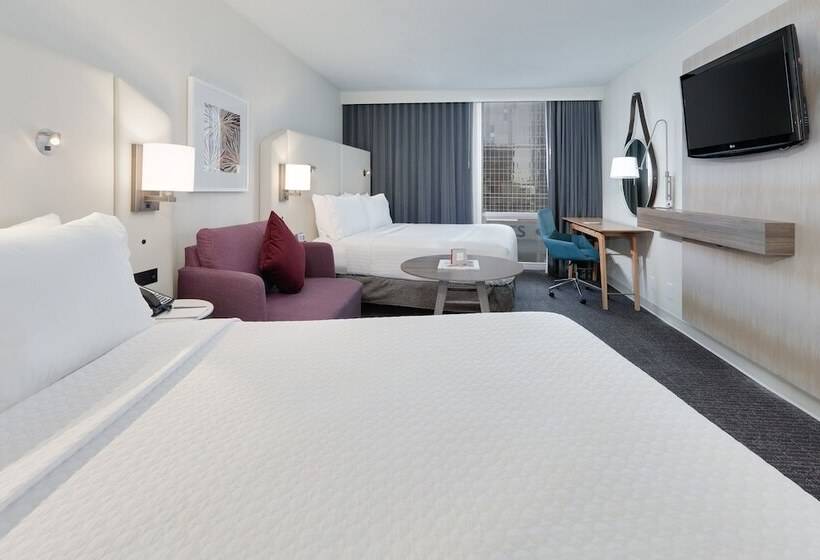 חדר פרמיום עם מרפסת, Crowne Plaza Hotel Dallas Downtown, An Ihg