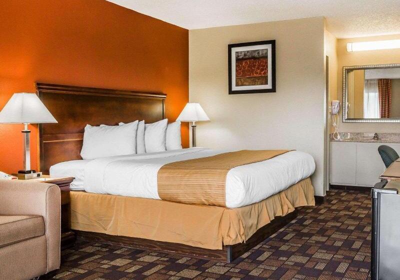 带大床的标准间, Motel 6 Montgomery, Al   Eastern Blvd