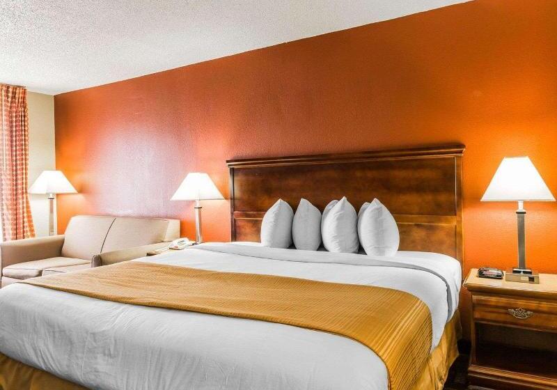 带大床的标准间, Motel 6 Montgomery, Al   Eastern Blvd