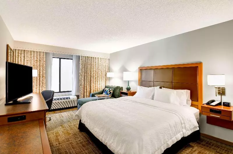 身障者適用キングサイズベッドルーム, Hampton Inn Boca Raton