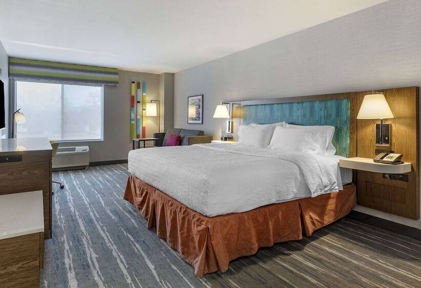 스탠다드 룸 킹사이즈 침대, Hampton Inn Ft. Collins