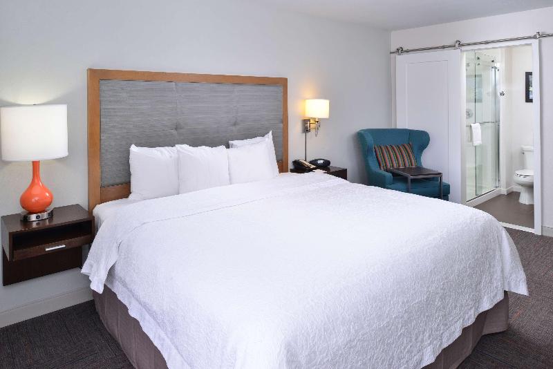 キングサイズベッドのスタンダードルーム, Hampton Inn Portland East