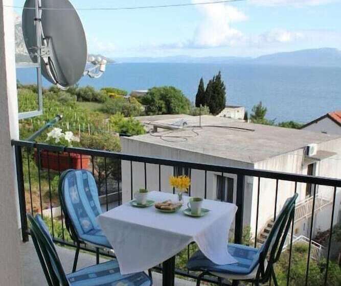 غرفة قياسية مطلّة علي البحر مزوَّدة بشُرفة, Guesthouse Podaca