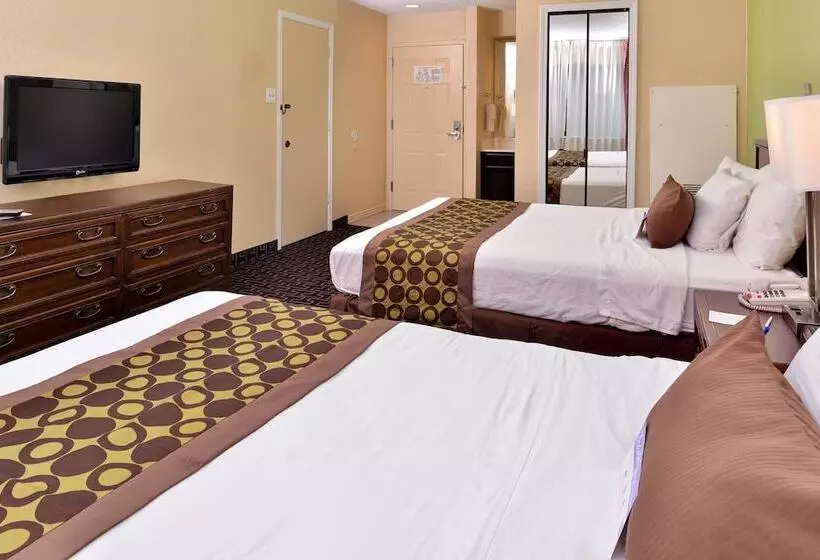 ２ダブルベッドのスタンダードルーム, Americas Best Value Inn & Suites Extended Stay Tulsa
