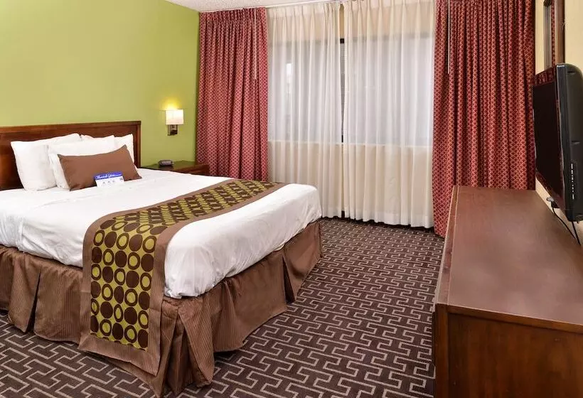 ２ダブルベッドのスタンダードルーム, Americas Best Value Inn & Suites Extended Stay Tulsa
