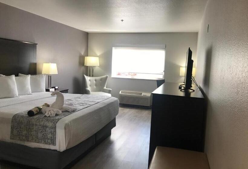 适合残疾人士使用的带超级大床的标准间, West Valley Inn