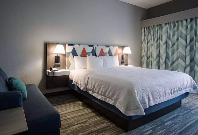 ダブルベッドのスタンダードスタジオ, Hampton Inn Oklahoma City/yukon