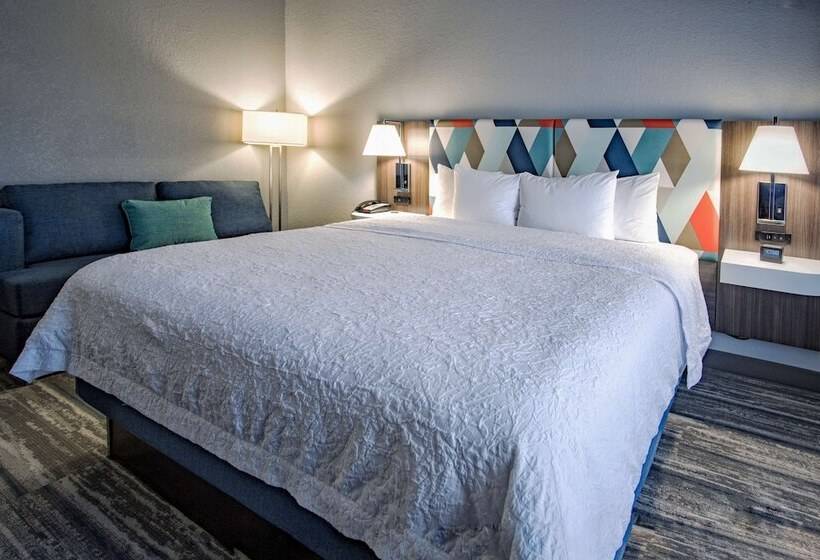 스탠다드 스튜디오 더블 침대, Hampton Inn Oklahoma City/yukon