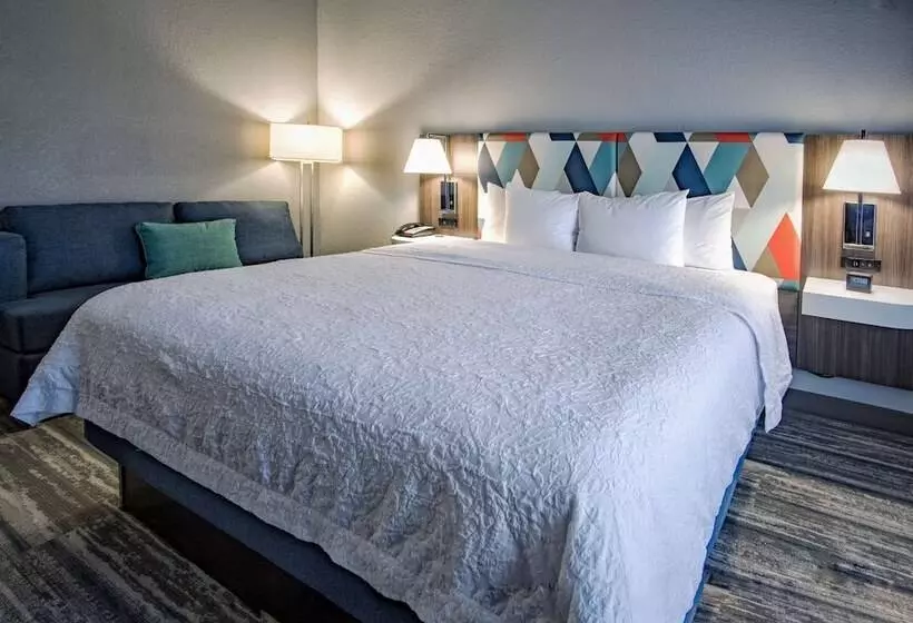 ダブルベッドのスタンダードスタジオ, Hampton Inn Oklahoma City/yukon