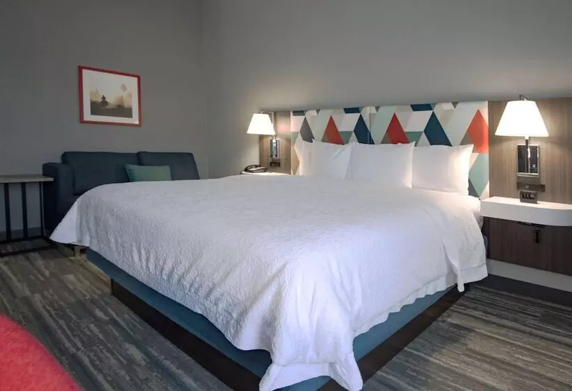 ダブルベッドのスタンダードスタジオ, Hampton Inn Oklahoma City/yukon
