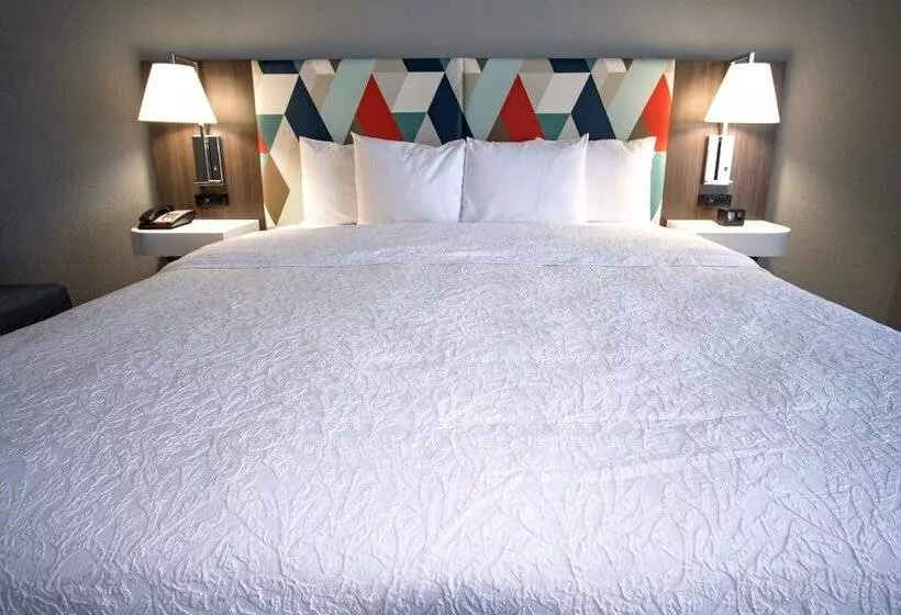 ダブルベッドのスタンダードスタジオ, Hampton Inn Oklahoma City/yukon