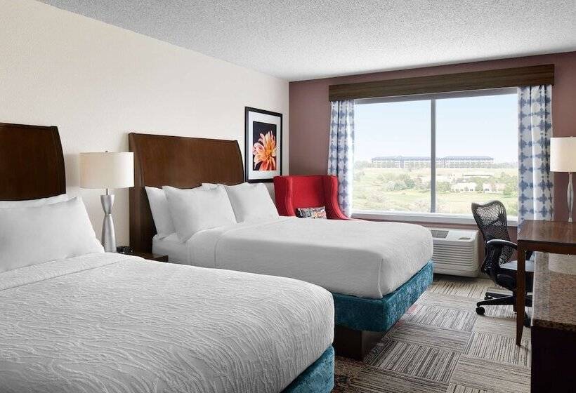 İki Çift Kişilik Yataklı Standart Oda, Hilton Garden Inn Denver South Park Meadows Area