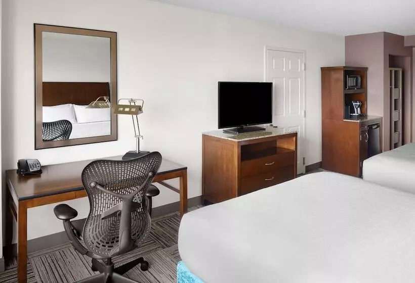 ２ダブルベッドのスタンダードルーム, Hilton Garden Inn Denver South Park Meadows Area